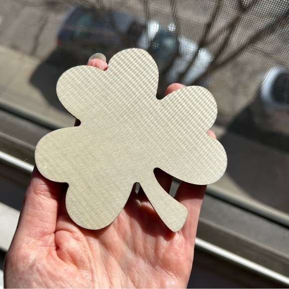 2/$16 - No. 01 - Sparkly, Diamond Art Shamrock Clover Holiday Coaster, Green - Picture 15 of 17
